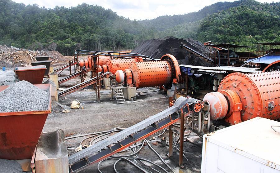 貴州晴隆350t/h銻礦選礦生產線