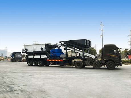 5-20厘米鵝卵石制沙，一小時(shí)100噸以下的移動(dòng)制砂機(jī)型號(hào)如何選？