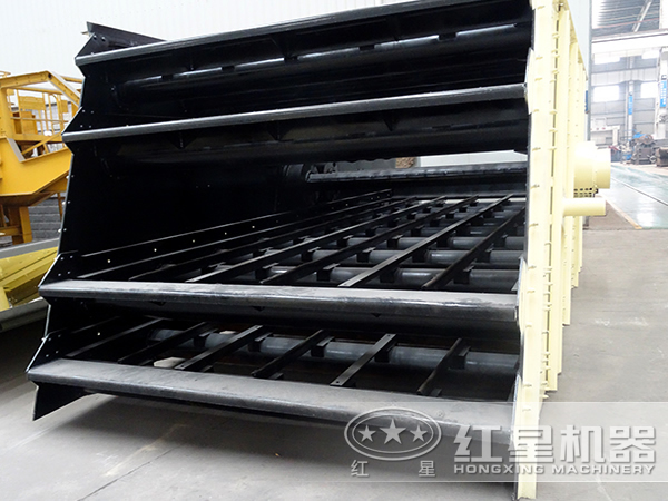 圓振動篩內(nèi)部結(jié)構(gòu)