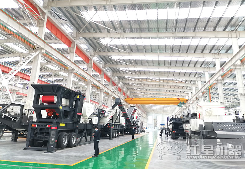 紅星機(jī)器移動(dòng)小型制沙機(jī)車間現(xiàn)貨 紅星機(jī)器移動(dòng)小型制沙機(jī)車間現(xiàn)貨
