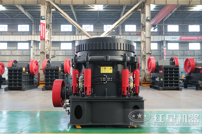 圓錐破中細碎，適合粉碎高硬度石頭