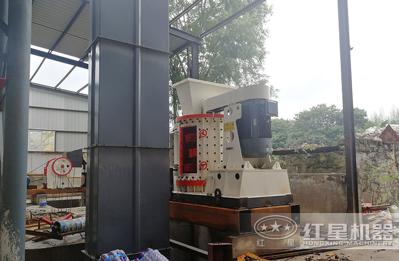 鄂破+復合破配置的小型石料廠碎石生產線 鄂破+復合破配置的小型石料廠碎石生產線
