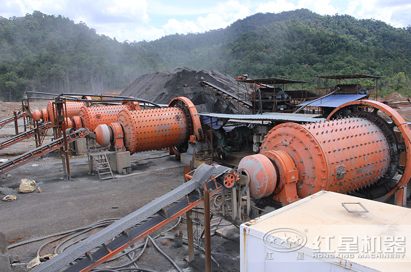 多臺球磨機作業現場,高產量配置 多臺球磨機作業現場,高產量配置