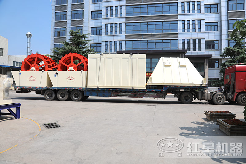 全套石灰石水洗砂設(shè)備生產(chǎn)線發(fā)貨 全套石灰石水洗砂設(shè)備生產(chǎn)線發(fā)貨