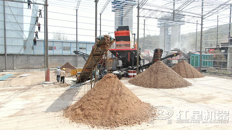 石頭打沙機一天能打多少噸，移動石頭打沙機多少錢一臺？附視頻