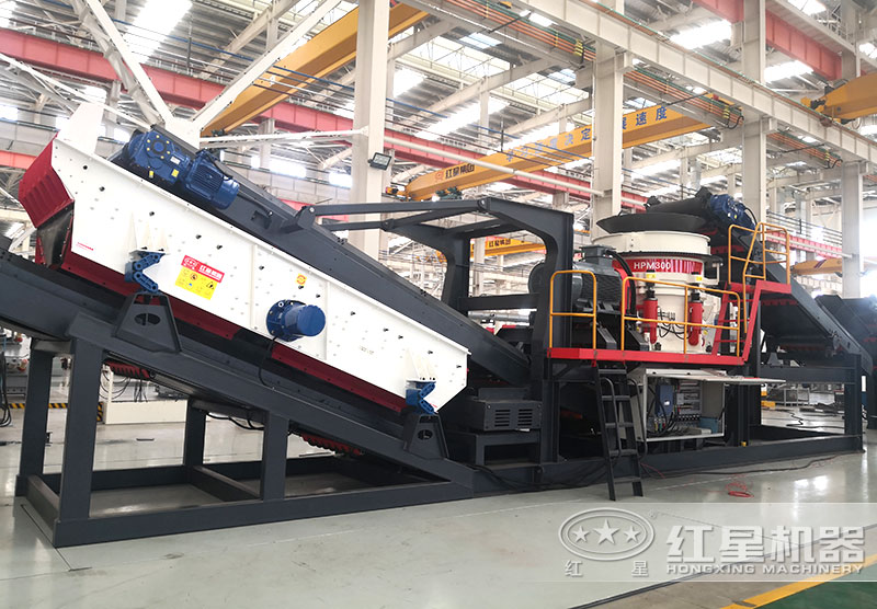 移動破碎機+圓錐破 移動破碎機+圓錐破