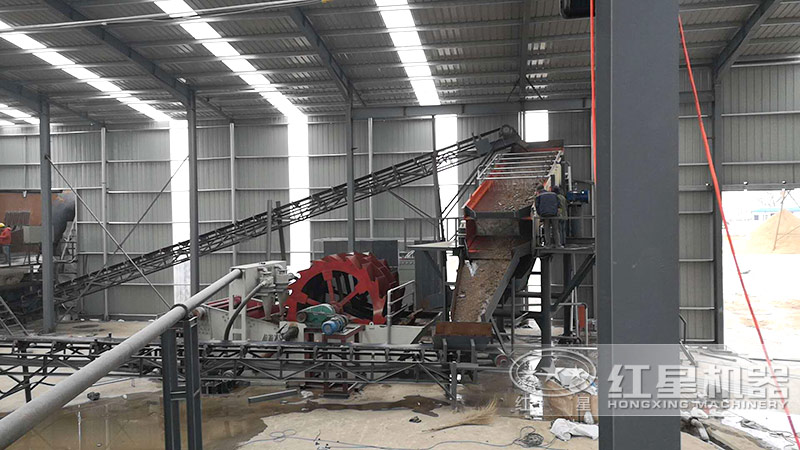 洗砂機現場實拍 洗砂機現場實拍