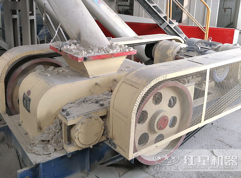 鄂破+對輥破+配套設備配置的制砂生產線 鄂破+對輥破+配套設備配置的制砂生產線