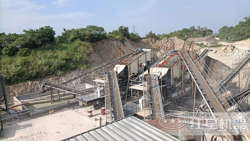 生產沙子、石子的設備叫什么，成套設備價格是多少？
