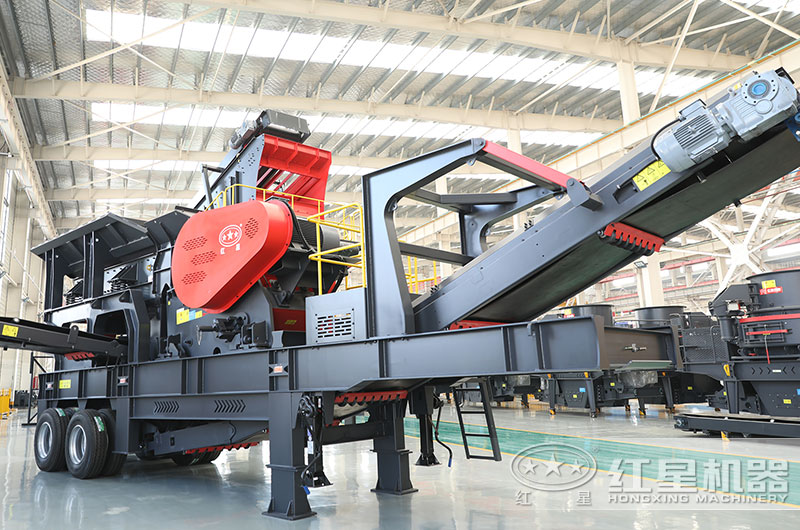 移動石頭破碎機圖片 移動石頭破碎機圖片