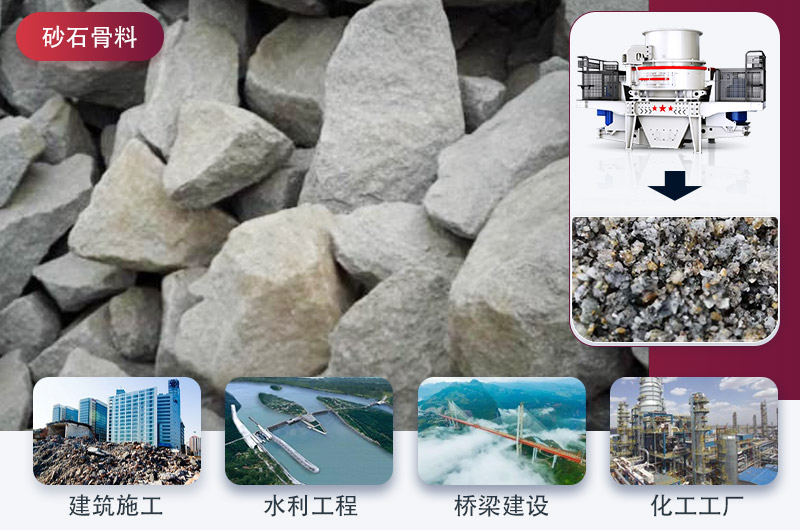 機制砂應用于各種行業 機制砂應用于各種行業