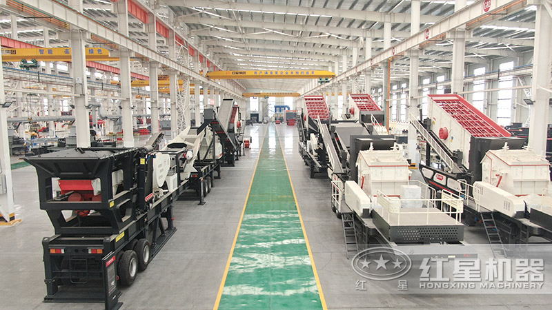 多款建筑垃圾處理設備車間實拍