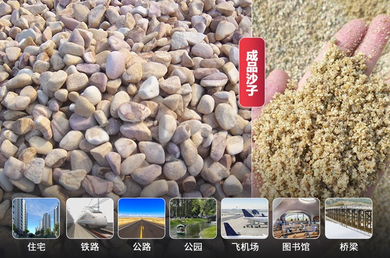 石頭碎成沙子應用領域 石頭碎成沙子應用領域