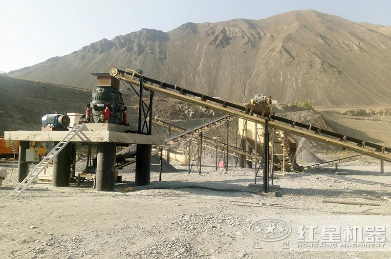 石頭破碎機現場 石頭破碎機現場