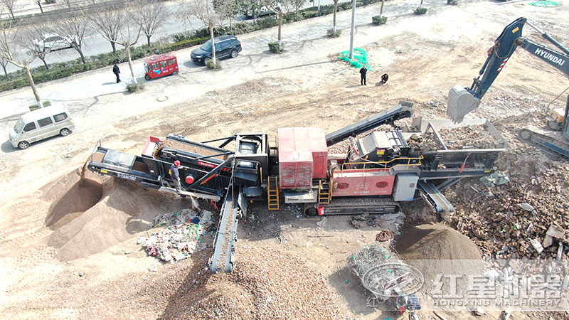 一套建筑垃圾制沙設備有哪些，配置下來多少錢（帶現場視頻）