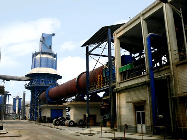 氧化鋁回轉(zhuǎn)窯生產(chǎn)現(xiàn)場