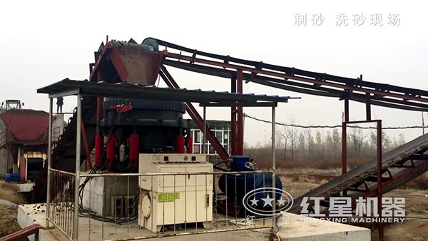 圓錐破碎機細(xì)節(jié)實拍