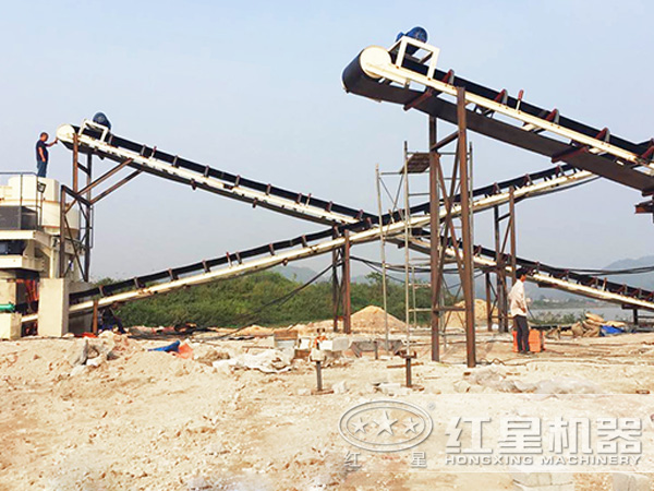 制砂機(jī)現(xiàn)場實拍