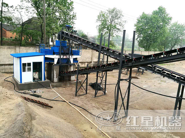 制砂機安裝現場