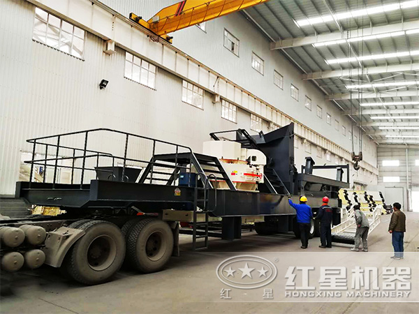 車(chē)載移動(dòng)制砂機(jī)配置