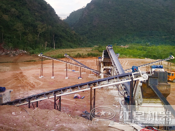 石料生產線現場