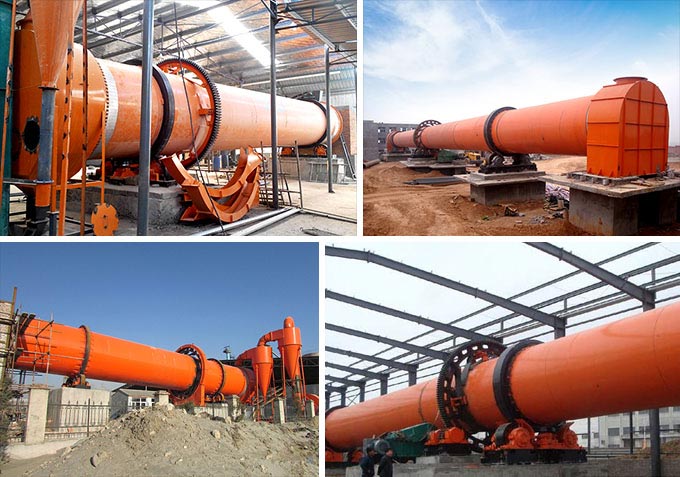 河沙烘干機(jī)工作現(xiàn)場(chǎng)