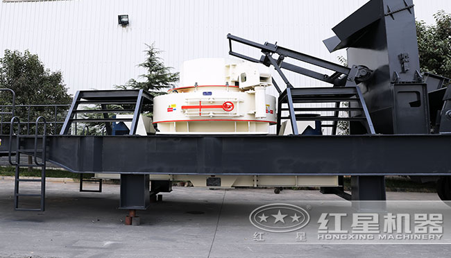 時產(chǎn)40噸小型環(huán)保制砂移動破