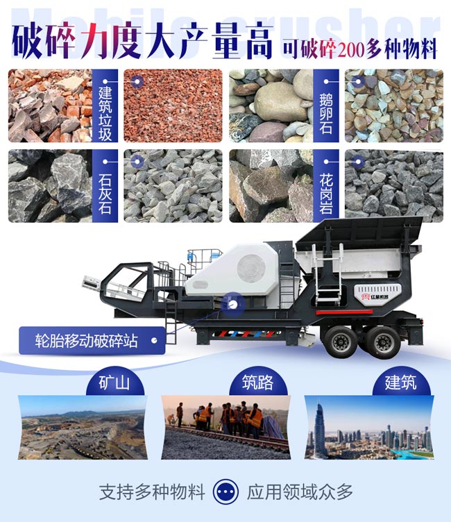 移動式碎石機用途