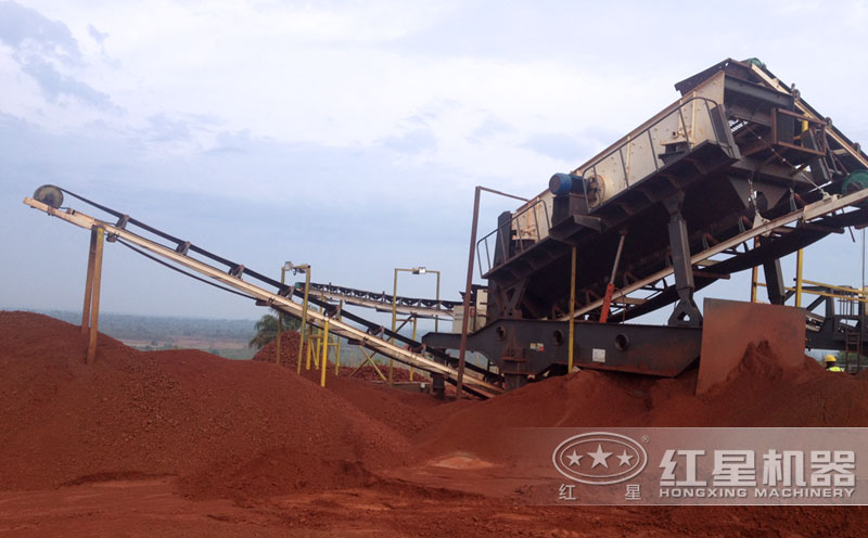 移動振動篩應(yīng)用