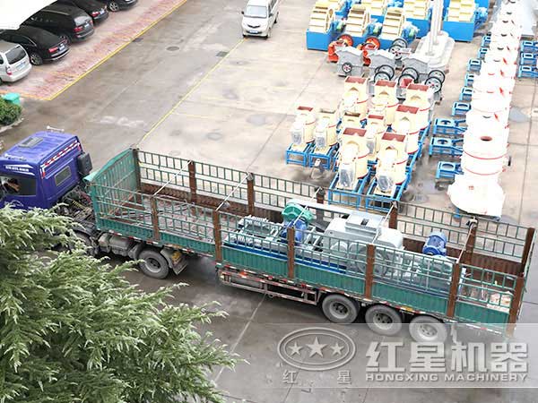 對輥破發貨現場