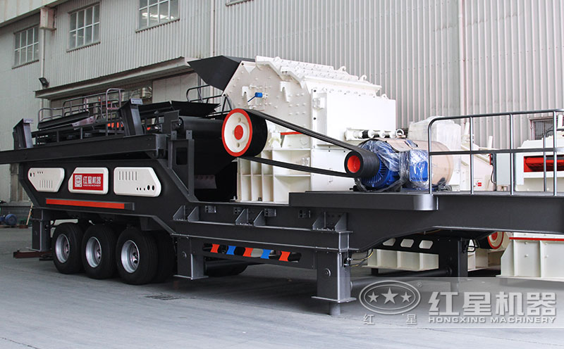 細(xì)碎機(jī)移動(dòng)破碎站