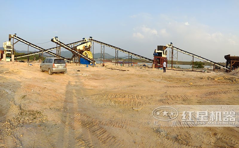 時產100噸破碎整形生產線