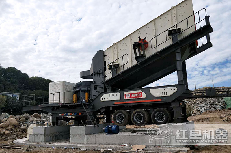 簡(jiǎn)單打地基的移動(dòng)破碎現(xiàn)場(chǎng)