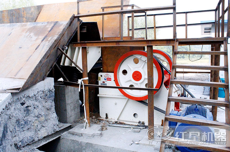 生產現場之顎破機