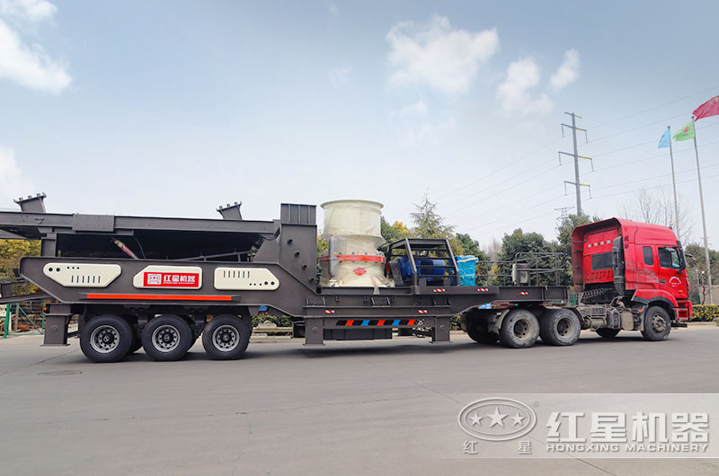 移動式破碎機發貨中