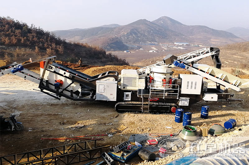 移動破碎機生產現場