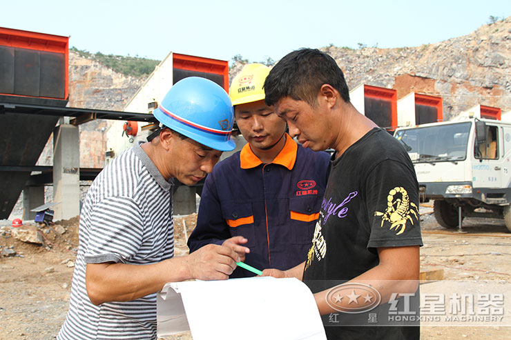 廠家駐派現(xiàn)場人員指導(dǎo)