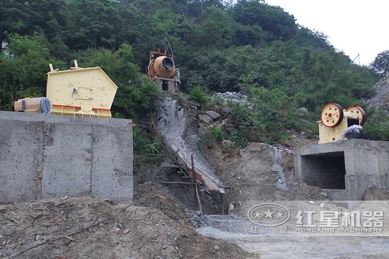 時產50噸生產線現場