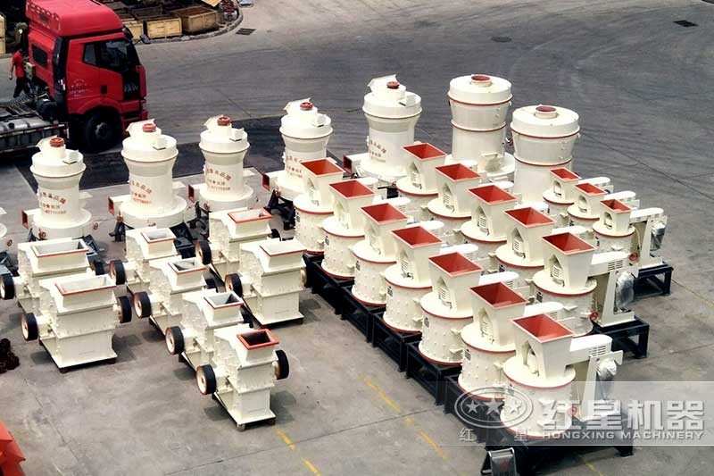 紅星廠家小型破碎機實拍