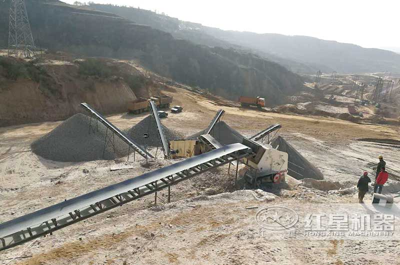 由反擊破充當(dāng)碎石制沙設(shè)備