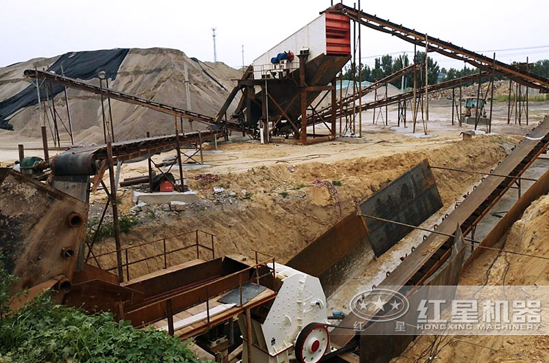 石料破碎設備現場