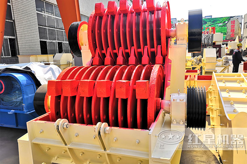 雙級式破碎機內部結構展示