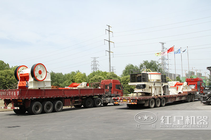 成套機制砂加工設備發貨