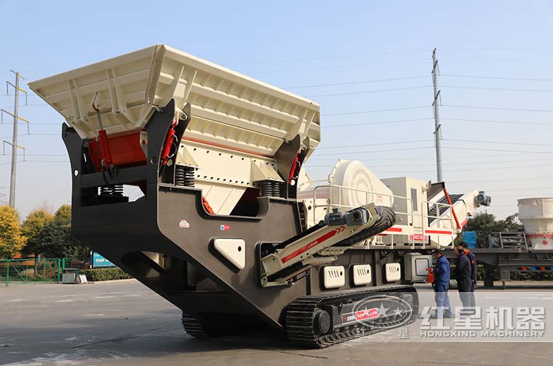 履帶式移動粉碎機