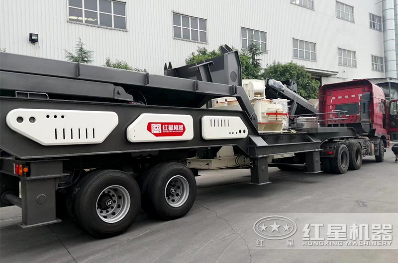 必須要做顏值與實力并存的機車制沙機——HX移動制砂機，就是美！