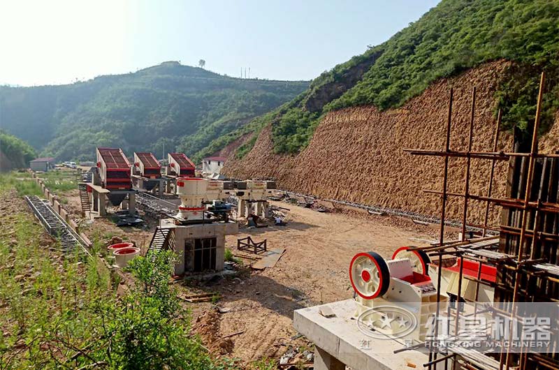 淄博砂石廠現場環保