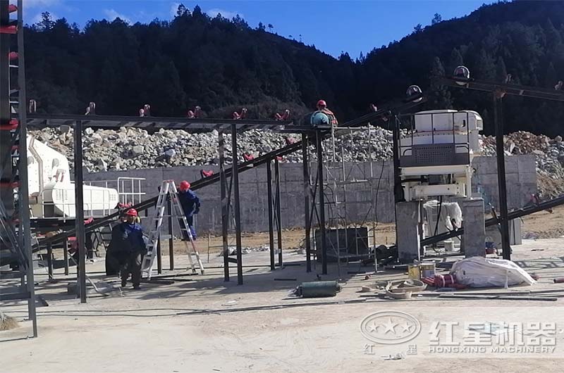 廠家派技術人員到反擊破安裝現場指導