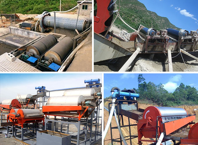 紅星磁選機客戶現場圖