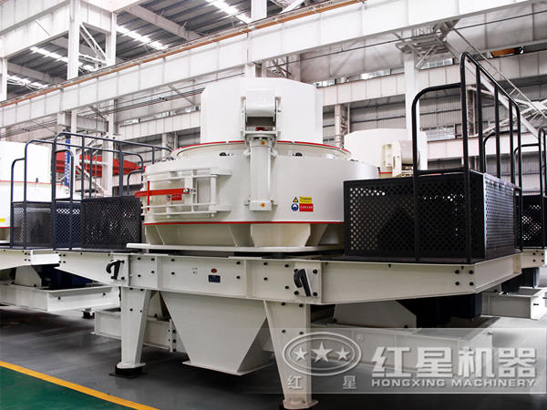 HVI沖擊式制砂、整形機側面實拍圖